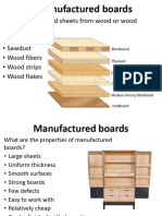 Manufactured Boards