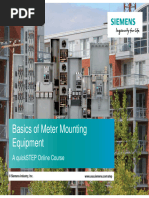 Basics of Meter Mounting Equipment