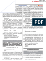 Modifican Reglamento de Concurso para La ANC