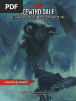 5th Edition - Icewind Dale - Rime of The Frostmaiden