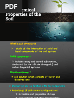 Chemical Properties of Soil