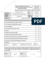 He Recibido Explicación Del Objetivo de Esta Evaluación y Me Comprometo A Responder Con La Verdad