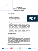 8.financial Statements of Sole Proprietorship