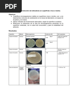 Análisis de Superficies Vivas e Inertes