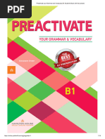 Preactivate Your Grammar and Vocabulary B1 Student's Book With Key Sample