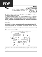 An1060 Flyback Converters With The l6561 PFC Controller Stmicroelectronics