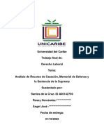 Trabajo Final de La Asignatura de Derecho Laboral.