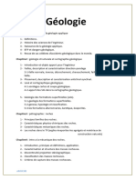 Geologie - Chapitre 01