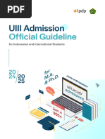 UIII Admissions 2024 - 2025