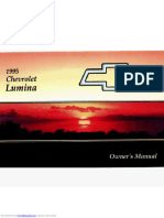 Chevrolet Lumina 1995 Owner's Manual