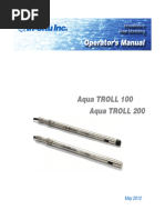 AquaTROLL 100 200 Manual