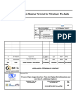 Process Pipes Inspection Test Plan For Piping Prefabrication and Erection-3 Additional Spheres