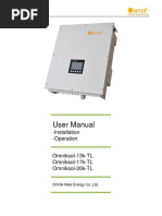 UserManual OMNIK 13k-17k 20k EN 20131009 V3.1