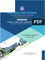 PG Mba Handbook