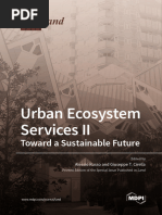 Urban Ecosystem Services II Toward A Sustainable Future