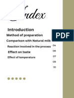 Index: Method of Preparation