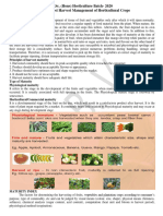 2 Maturity Indices, Harvesting