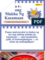 Aralin 4 Tatlong Mukha NG Kasamaan PPT 9