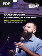 Mentoria 15 - Cultura Da Criatividade Online