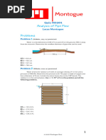 Analysis of Pipe Flow Solved Problems