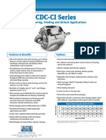 Sanitary CDC-CI Series: Rotary Valve For Metering, Feeding and Airlock Applications