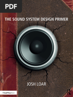 Sound System Design Primer