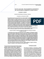 Efectos A Largo Plazo Del Tratamiento Cognitivo en Un Caso de Toc