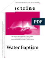 Water Baptism