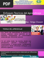 Enfoques Teoricos Del Aprendizaje HCH ESTRASATEGIAS