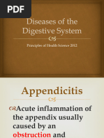 Diseases of The Digestive System Power Point