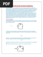 Ley de Ohm de Los Circuitos Magnéticos