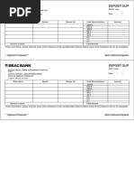 Deposit Slip Template 20