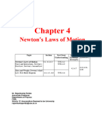 Chapter 4 Newton's Laws of Motion