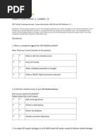 C TADM50 7445 Sample Questions