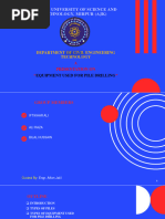 Presentation of Equipment Used For Pile Drilling