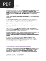 Notas Sobre La Mente Deficniones