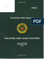 Philippine Army Manual 1 Basic Doctrine (2009)