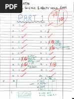 CSS Topper's General Science and Ability (GSA) Mock Exam 