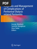 Diagnosis and Management of Complications of Peritoneal Dialysis Related Peritonitis