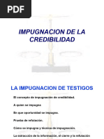 IMPUGNACION DE LA CREDIBILIDAD - Dr. JOSE