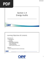 1.4 Energy Audits