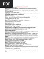 Viva Questions For Chemistry Practicals