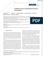 Periodontology 2000 - 2022 - Leira - Complications and Treatment Errors in Periodontal Therapy in Medically Compromised