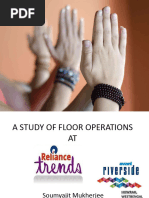 A Study of Floor Operations at Reliance Trends