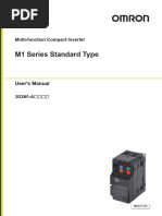 M1 Series Standard Type: User's Manual