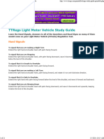 TTRegs Light Motor Vehicle Study Guide - Printable