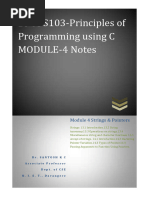 Bpops103 M 4 Strings N Pointers - Notes