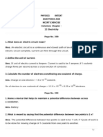 10 Physics ch12 Electricity Ncert Solutio