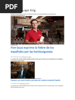 Burguer King El Pais