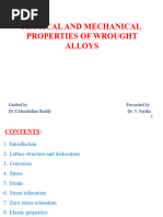 1.physical and Mechanical Properties of Wrought Alloys